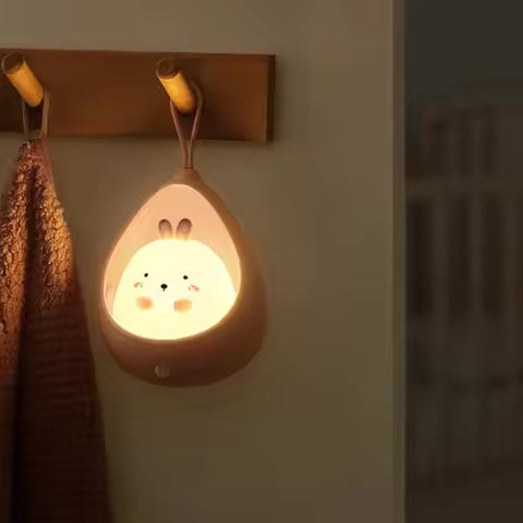 Veilleuse LED Intelligente à Détection Humaine - Recharge USB pour Chambre, Chevet, Couloir