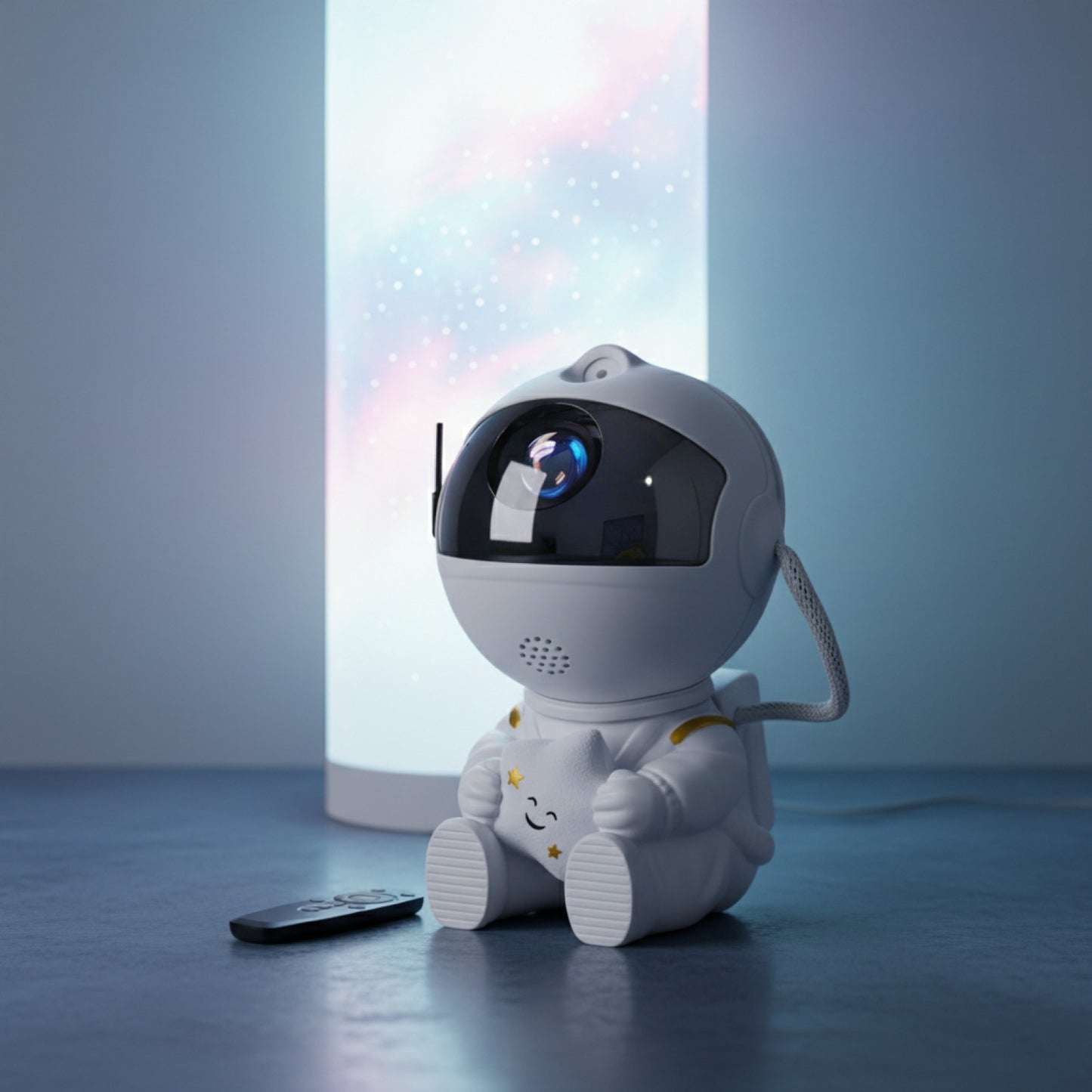 Projecteur Astronaute Galaxie : Veilleuse Étoilée pour Chambre d'Enfant, Déco Espace & Cadeau Original