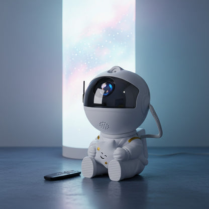 Projecteur Astronaute Galaxie : Veilleuse Étoilée pour Chambre d'Enfant, Déco Espace & Cadeau Original