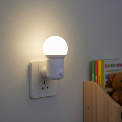 Lampe de Chevet LED Enfant Moderne - Prise Murale EU, Veilleuse Romantique
