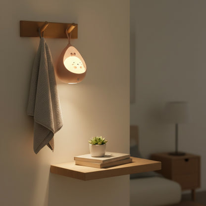 Veilleuse LED Intelligente à Détection Humaine - Recharge USB pour Chambre, Chevet, Couloir