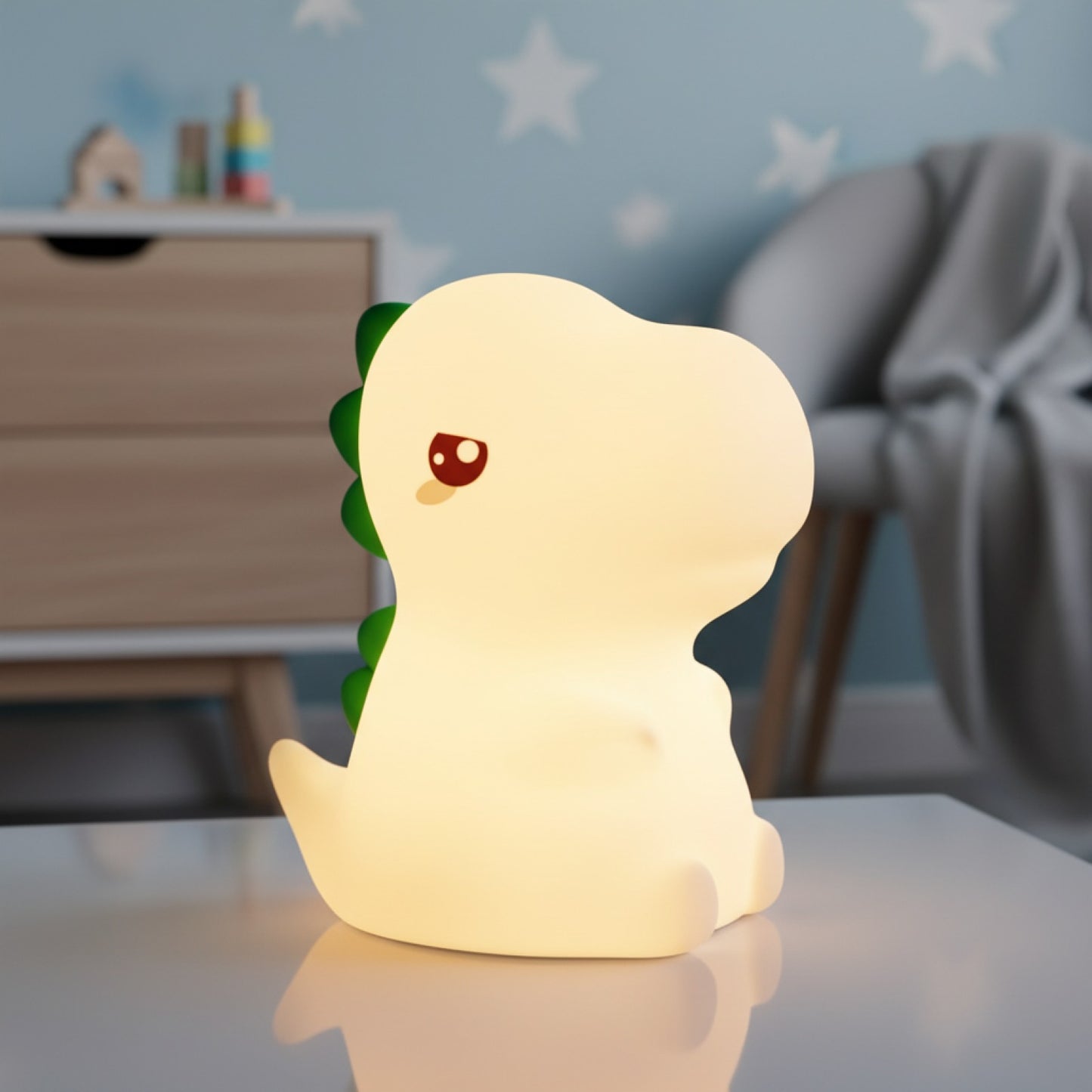 Veilleuse Dinosaure Rechargeable - Décoration & Cadeau Original