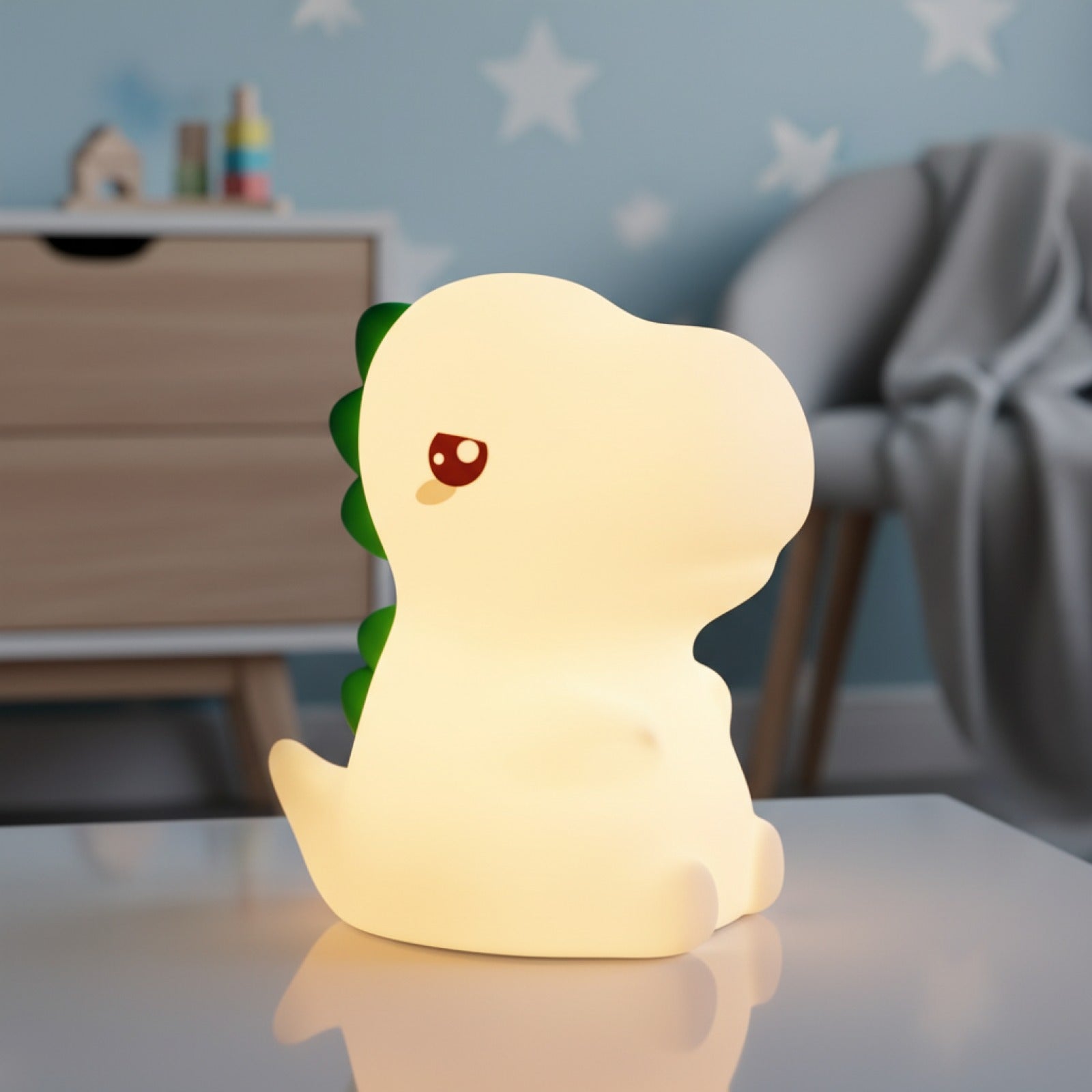 Veilleuse Dinosaure Rechargeable - Décoration & Cadeau Original