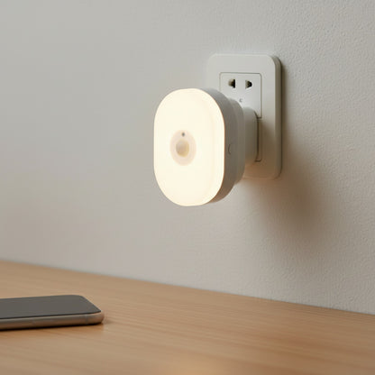 Veilleuse LED Connectée WiFi Tuya avec Capteur de Mouvement PIR - Blanc Chaud & RGB - App & Voix (Alexa/Google Home)