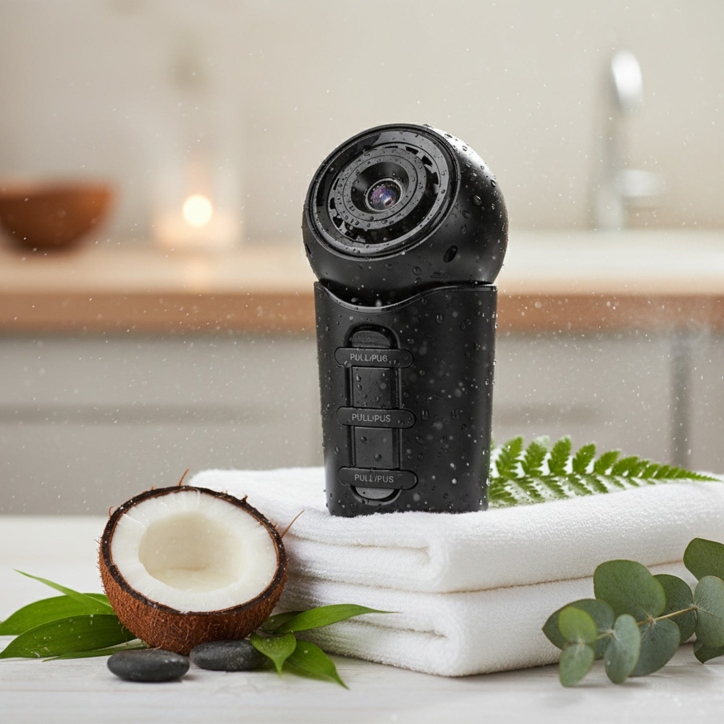 Projecteur Galaxie Portable Aurora 360° Rechargeable HD - Ambiance Étoilée pour Chambre et Voiture
