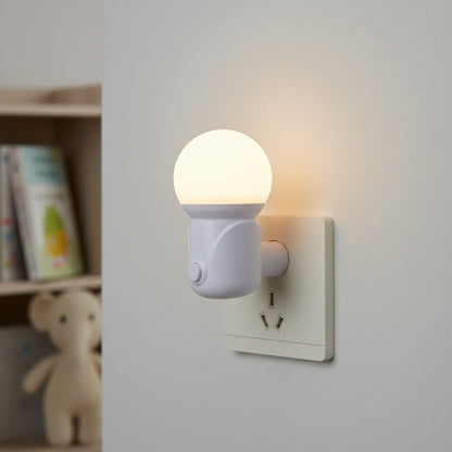 Lampe de Chevet LED Enfant Moderne - Prise Murale EU, Veilleuse Romantique