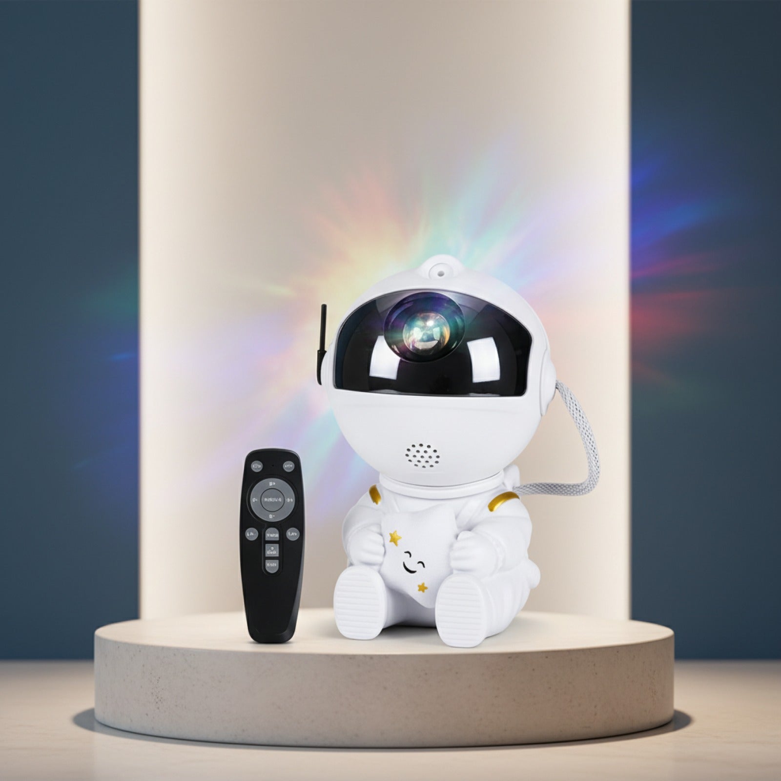 Projecteur Astronaute Galaxie : Veilleuse Étoilée pour Chambre d'Enfant, Déco Espace & Cadeau Original