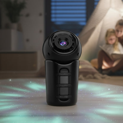 Projecteur Galaxie Portable Aurora 360° Rechargeable HD - Ambiance Étoilée pour Chambre et Voiture