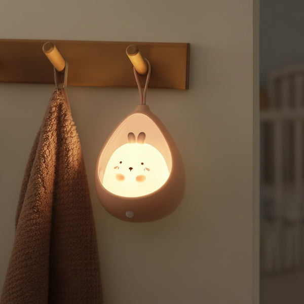 Veilleuse LED Intelligente à Détection Humaine - Recharge USB pour Chambre, Chevet, Couloir