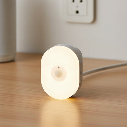 Veilleuse LED Connectée WiFi Tuya avec Capteur de Mouvement PIR - Blanc Chaud & RGB - App & Voix (Alexa/Google Home)