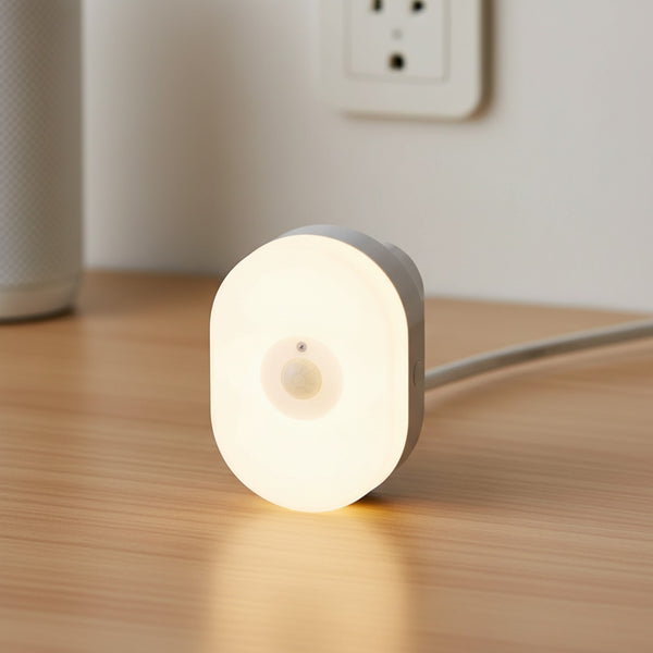 Veilleuse LED Connectée WiFi Tuya avec Capteur de Mouvement PIR - Blanc Chaud & RGB - App & Voix (Alexa/Google Home)